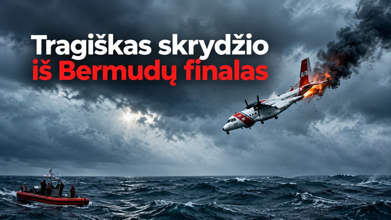 Tragiškas skrydžio iš Bermudų finalas: vandenyne rastos dingusio lėktuvo nuolaužos